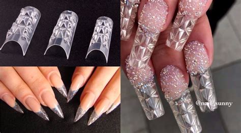 5 Ideas of Crystal Nails That Are a Perfect Manicure Idea for You in 2024