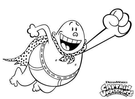 Free Printable Captain Underpants Coloring Pages – ScribbleFun