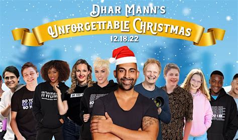 Dhar Mann is going to have an 'Unforgettable Christmas' with his first in-person event - Tubefilter