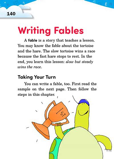 29 Writing Fables | Thoughtful Learning K-12