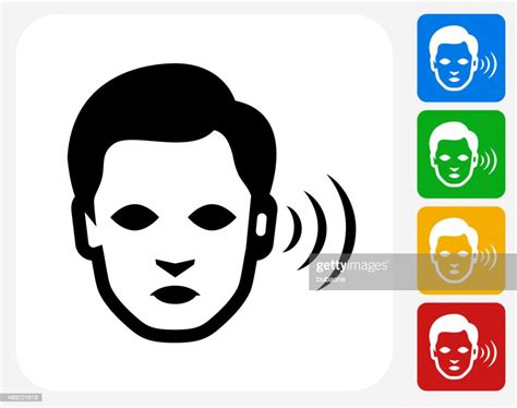 Hearing Lost Icon Flat Graphic Design High-Res Vector Graphic - Getty Images