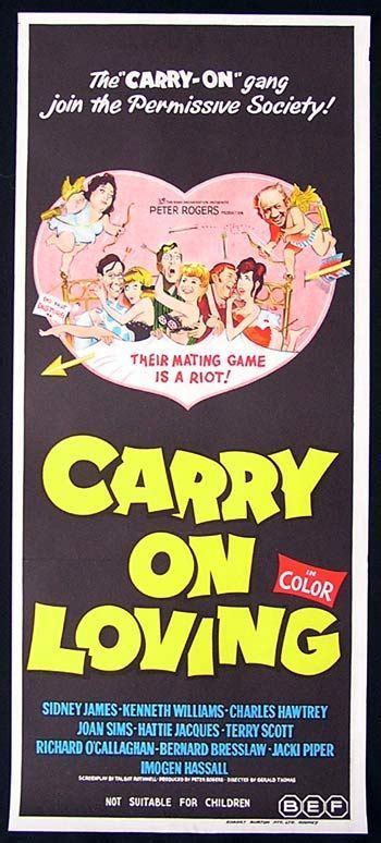 Carry on Loving 27/12/15 :-) :-) | Best movie posters, Carry on, British comedy films