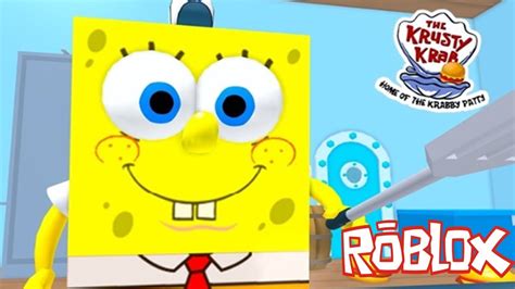 I Escape Spongebob In Roblox Obby - YouTube