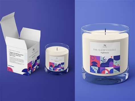 Science of Scent Scented Candle Packaging by Aulia Hanifa on Dribbble