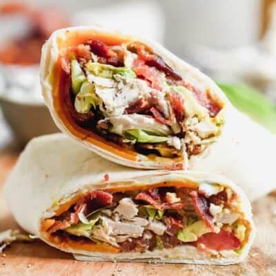 Easy Turkey Club Wrap - Tastes Better From Scratch