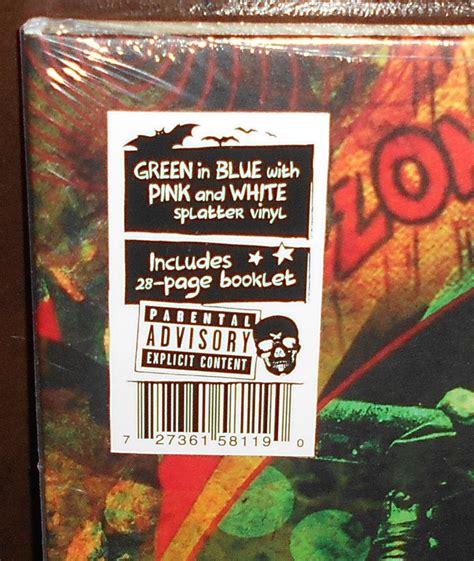 Rob Zombie The Lunar Injection Kool Aid Eclipse Green Blue Pink White Vinyl LP