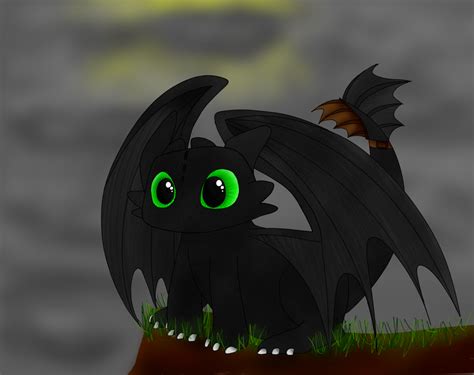 Toothless - Chimuelo by 221bee on DeviantArt