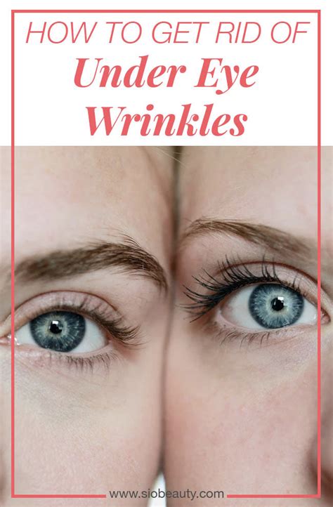 How To Get Rid Of Wrinkles Under Your Eyes