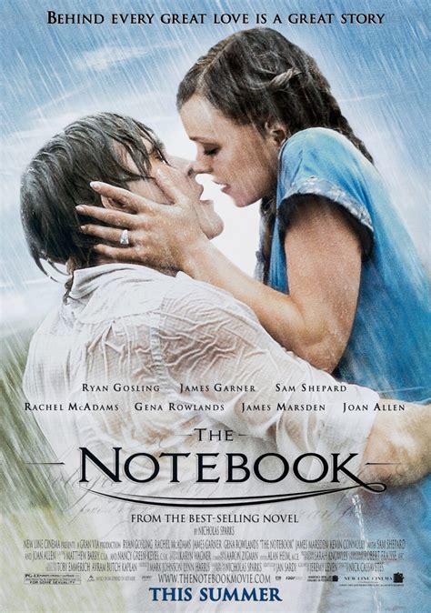 The Notebook Movie Poster - Classic 00's Vintage Poster - prints4u