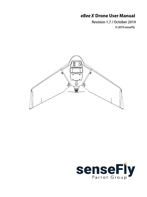 Ebee X Drone User Manual PDF | PDF | Battery Charger | Damages