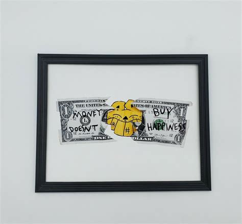 U.S 1 dollar bill Money Pop Art PRINT Original Art by NYC graffiti artist PUKE | eBay