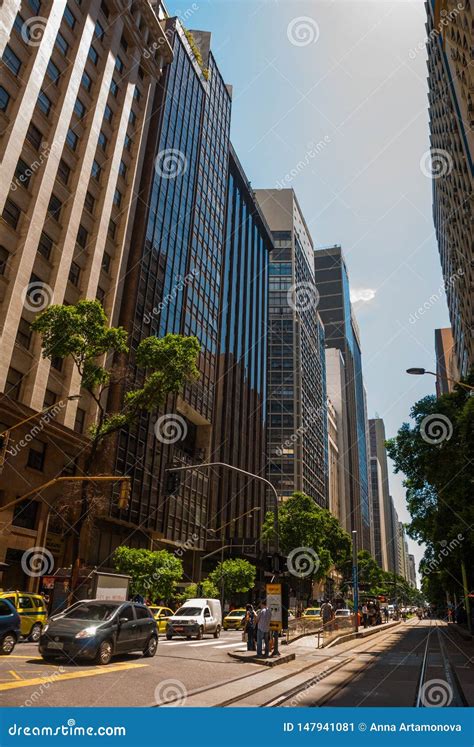 RIO DE JANEIRO, BRAZIL: Skyscrapers in the City Center Editorial Photo ...