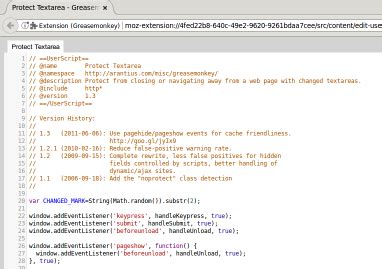 Greasemonkey Manual:Editing - GreaseSpot Wiki