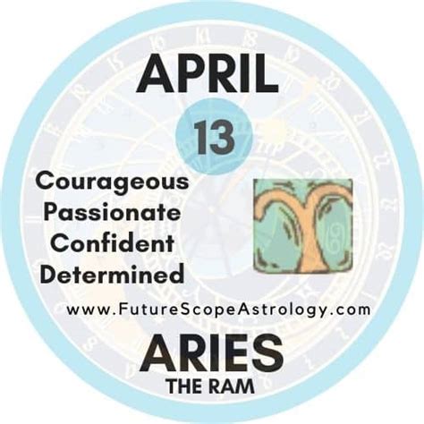 April 13 Zodiac (Aries) Birthday: Personality, Birthstone, Compatibility, Ruling Planet, Element ...