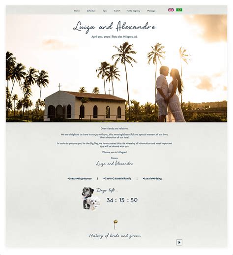 18 Best Wedding Website Examples: How Can Look A Perfect Wedding Site| WebBuildersGuide