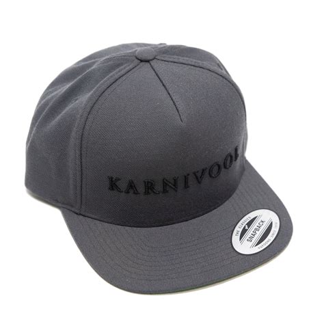 Karnivoool // Logo Snapback (Grey) – 24Hundred