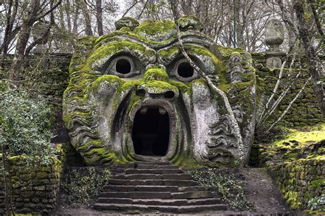 Itinerari Romani: Il Bosco Sacro e il Parco dei Mostri a Bomarzo ...