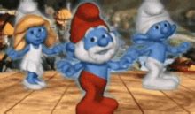 Smurf Dancing Meme Gif