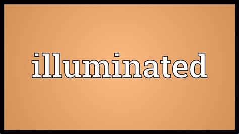 Illuminated Meaning - YouTube