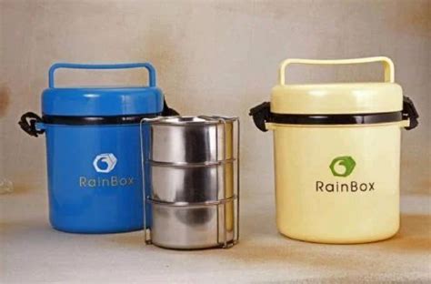 Corporate Office Food Lunch Box, 3 SS containers at Rs 180/piece in New ...