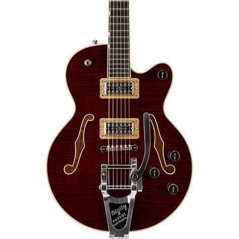 Gretsch Guitars G6659TFM Players Edition Broadkaster Jr. Center Block Bigsby Semi-Hollow ...