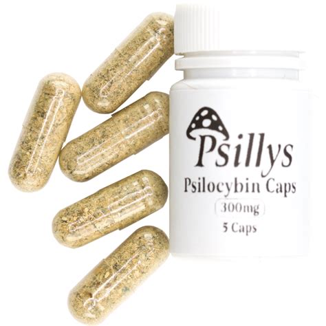 Psillys Microdose Capsules - 5x300mg Psilocybin | MMJDirect