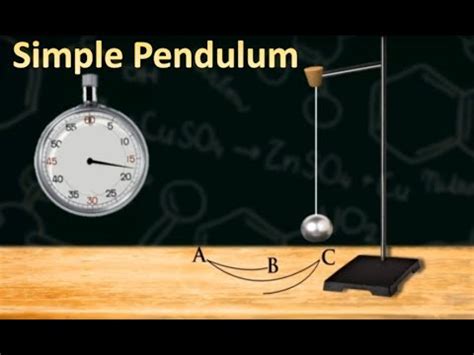 Simple Pendulum | Science Experiment - YouTube