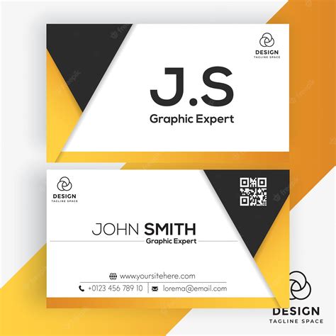 Premium Vector | Gold business card design