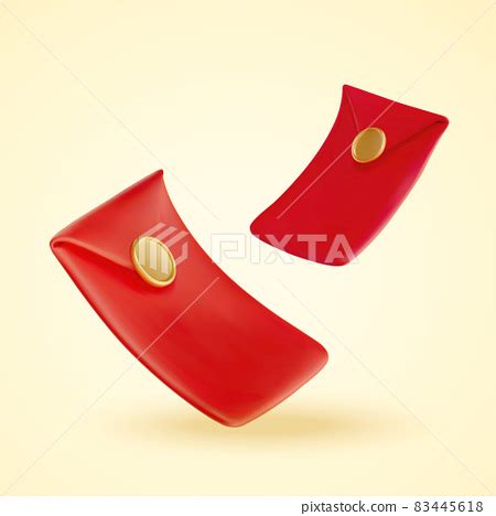 3d CNY red envelopes - Stock Illustration [83445618] - PIXTA