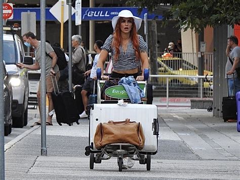 BOOKA NILE Arrives at Melbourne Airport 03/17/2022 – HawtCelebs