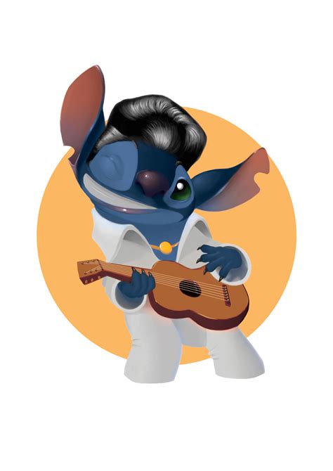 Stitch Elvis by Miturtow on DeviantArt