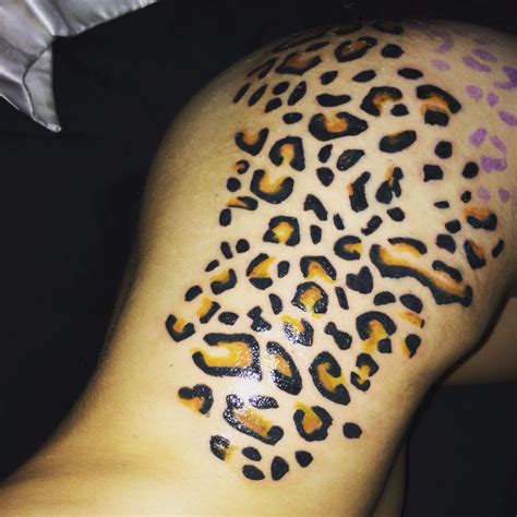 Cheetah print tattoo | Cheetah print tattoos, Animal print tattoo, Tattoos