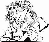 Bride Of Chucky Coloring Pages sketch template