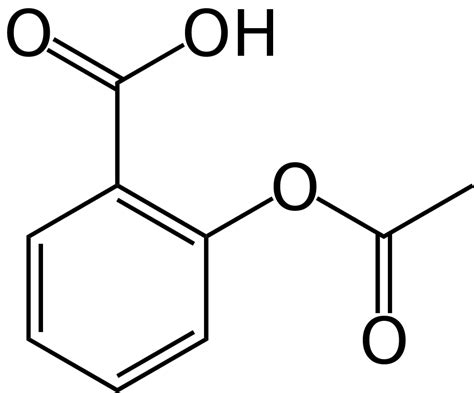 Aspirin Formula - Structural and Chemical Formula of Aspirin