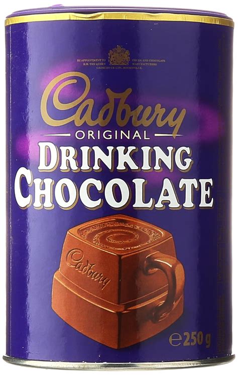 Amazon.com : Cadbury Drinking Chocolate 250 gram (8.8oz) : Hot Cocoa ...