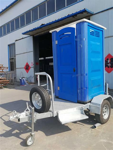 High Quality Portable Porta Potty Steel Trailer For Rentals - Buy Porta ...