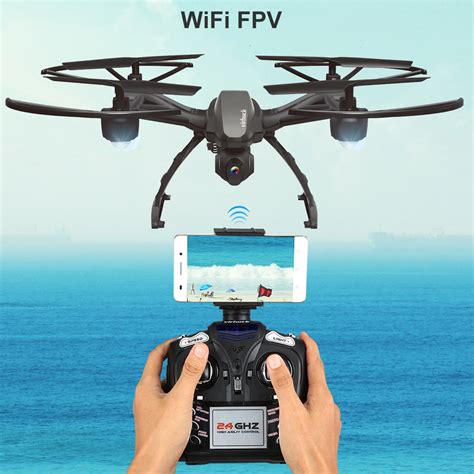 Virhuck WIFI FPV RC 6-Axis Quadcopter Flying Drone Toy Gyro HD Camera Remote Control RTF 2.4GHZ ...