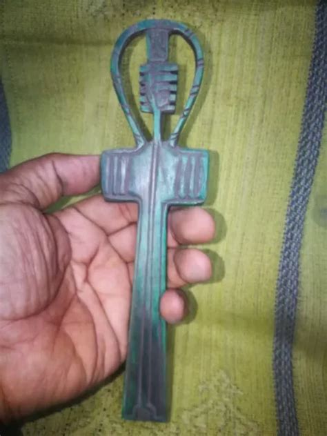 RARE ANCIENT EGYPTIAN Antiques Ankh key of life with the Egyptian Hieroglyphs BC EUR 107,83 ...