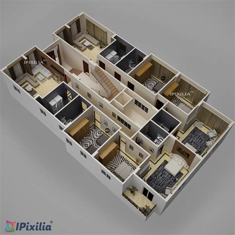 Residential Plans 3D [building] : r/architecture