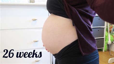 26 WEEKS PREGNANT + BELLY SHOT! - YouTube