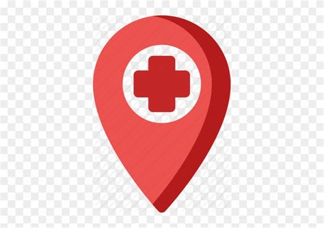 Doctor Symbol Clipart Hospital - Hospital Location Icon - Free ...