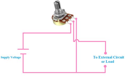 Potentiometer Circuit Diagram Rheostat