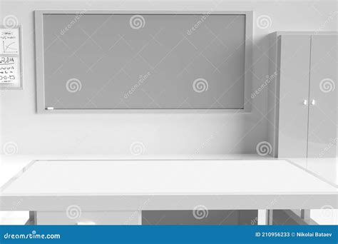 Minimalistic Classroom With Math Formulas Stock Photo | CartoonDealer.com #151892154