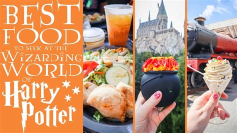 MAGICAL FOOD at The Wizarding World of Harry Potter! - YouTube