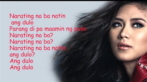 Sarah Geronimo - DULO (Lyrics) Chords - Chordify