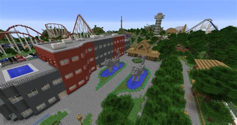 Bossianus Land Minecraft Amusement Park Map Minecraft Map