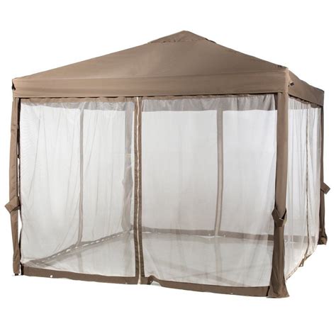 10 x 10 Outdoor Garden Gazebo with Mosquito Netting