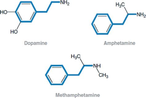 Amphetamine Structure Vs Methamphetamine