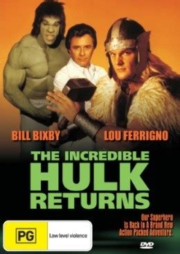 Fruitless Pursuits: Review: The Incredible Hulk Returns. A 1988 Live ...