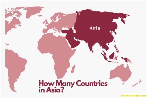 How Many Countries Are There In Asia: Facts, Figures and Population | KnowInsiders